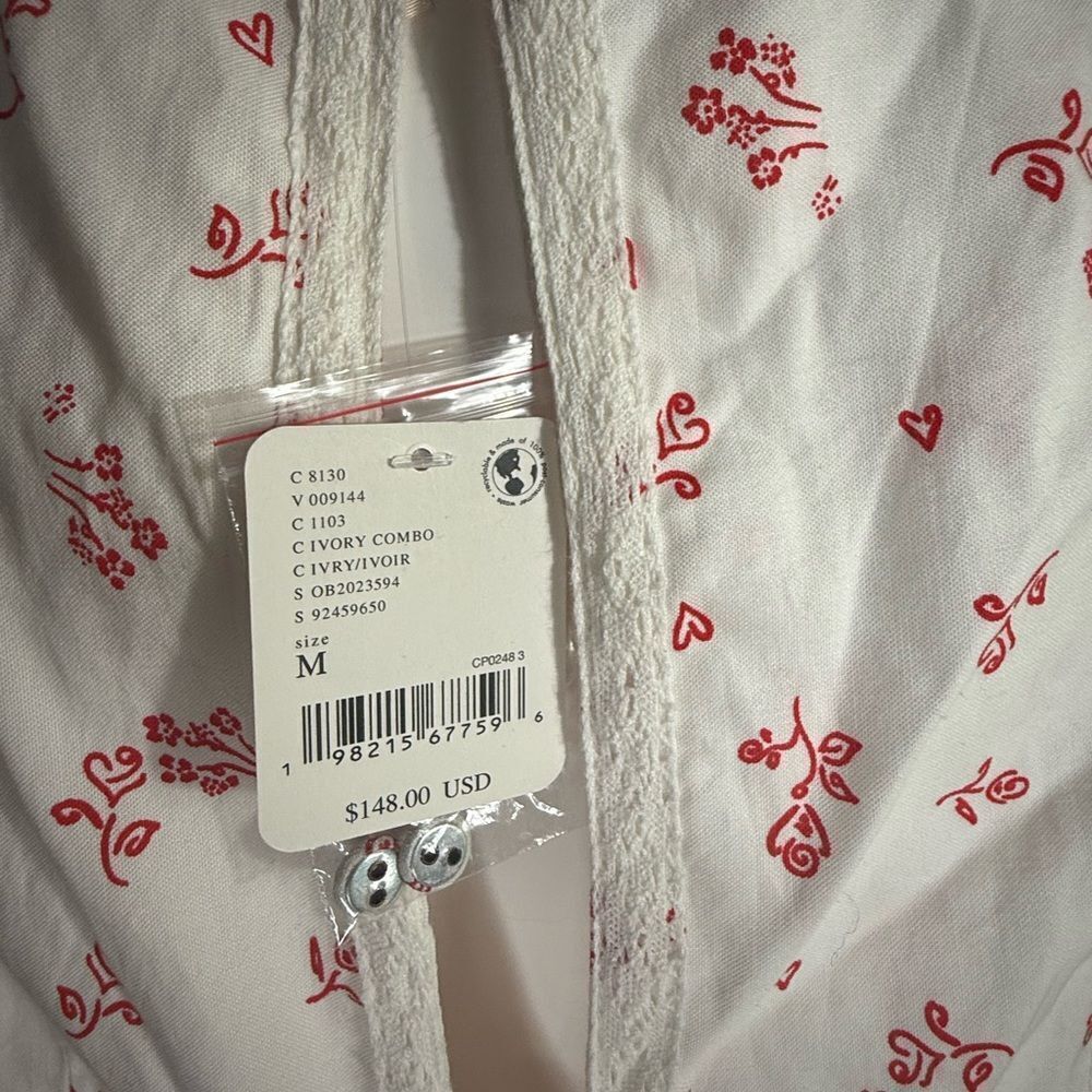 Free People Beasley Mini Dress/ size M - Picture 11 of 11